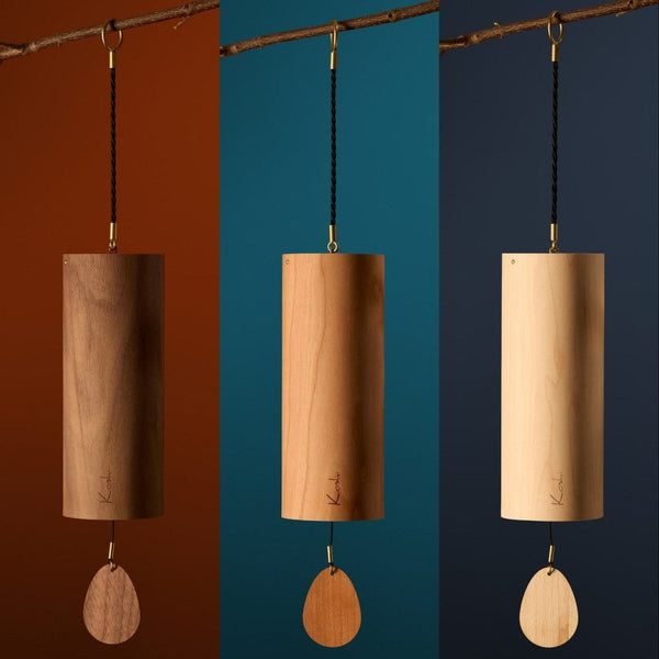 Koshi Earth Symphony Set of 3 Chimes. Made in France - wind chime set