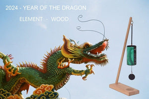 2024 Jaar van de Houten Draak: Windgongs voor het Element Hout - Gaiachimes
