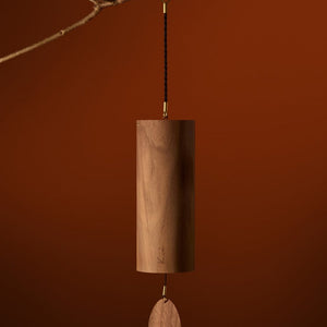 Koshi Mountain Chime, Walnut. Earth Symphony Collection. Made in France - wind chime