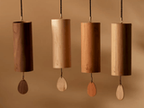 Koshi Earth Symphony Set of 4 Chimes: Mountain, Forest, River, Ocean. Made in France - wind chime set